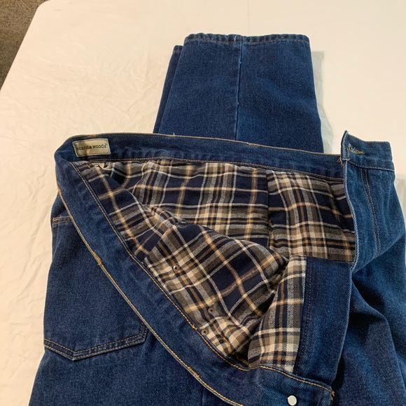 Scandia Woods Flannel Lined Jeans - Picture 2 of 4